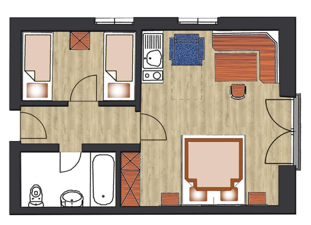 Mia Appartements - Non-Serviced Appartements 오베르타우에른 외부 사진